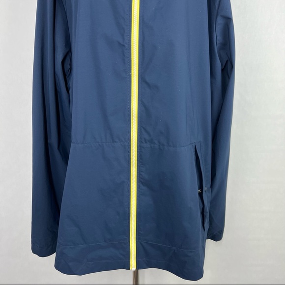 Hunter x Target Blue Size 3XL Men's Full Zip Hooded Windbreaker Jacket - Picture 3 of 7